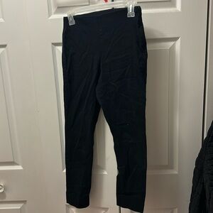Old Navy Black Stretch Cropped Dress Pant